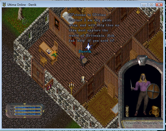 Ultima Online: The Second Age Demo: Hax.