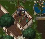 Pic of the day for Monday, June 21, 2010: While away on holiday at Brother Tabius's home in Serpent's Hold, Lord British challenges his host to a game of chess.