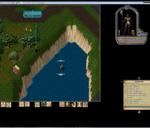 Pic of the day for Wednesday, August 11, 2010: Minoc guard out for a swim on a hot summer day..