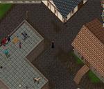 Pic of the day for Monday, February 20, 2012: Came across these guys playing games on the roof of the Britania Bank. Pretty neat how they even have a table up there lol.