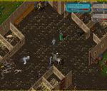 Pic of the day for Monday, April 23, 2012: Drutha and Opoguk become enraged by the incessant, headache inducing sound of amateur bards bashing at their instruments with all the grace and finesse of a blind duck.