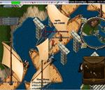 Pic of the day for Wednesday, July 18, 2012: Santa Clause Christmas event - Arriving at a blockade in Vesper