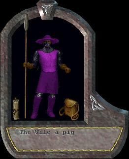 a pig