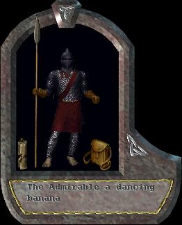 a dancing banana