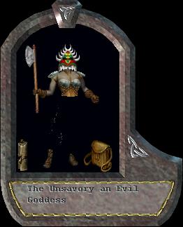 an Evil Goddess