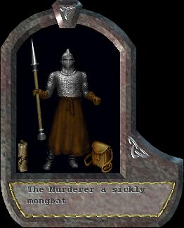 a sickly mongbat