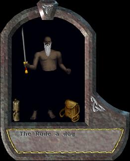 a dog