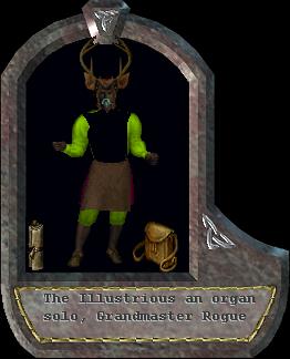 an organ solo